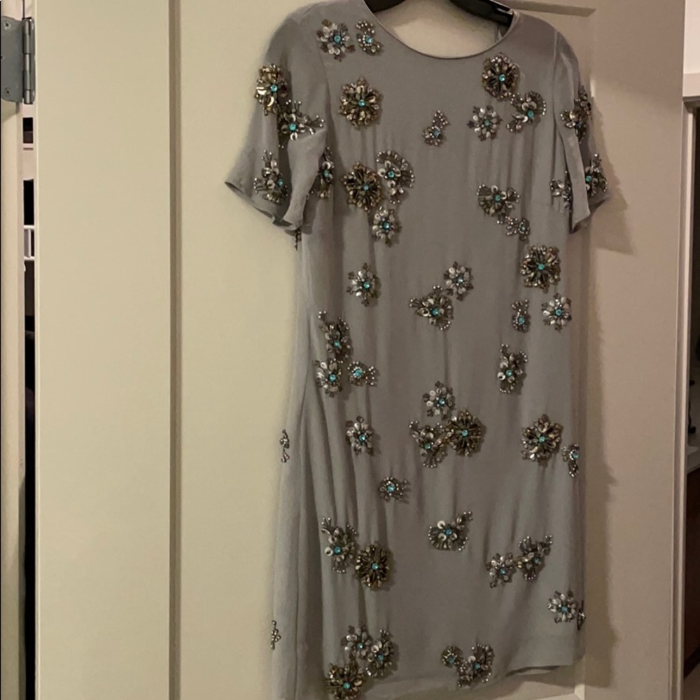 Platinum Laundry silver sequin dress